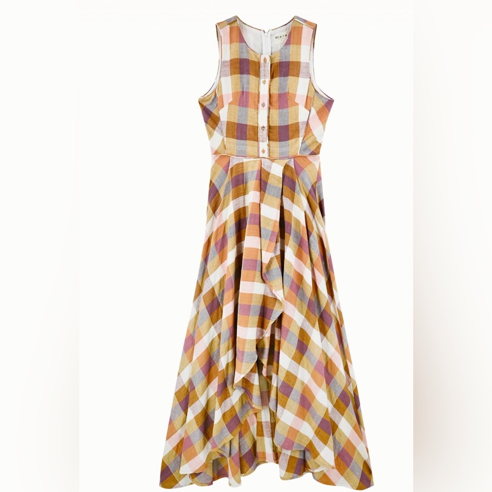 Mirth Dublin Dress in Desert Plaid